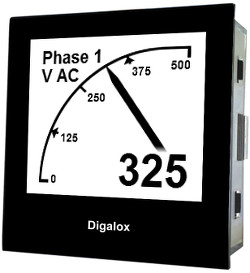 DPM72AVP Graphic panelmeter with USB